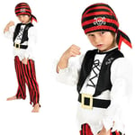 Boys Pirate Fancy Dress Childs World Book Day Halloween Childrens Costume Outfit