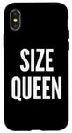 Coque pour iPhone X/XS Taille Queen - Gay Pride
