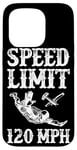 iPhone 15 Pro Skydiving Speed Limit 120 Mph Vintage Case