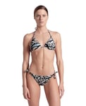 Arena Maillot de Bain 2 pièces Triangle Water Print String pour Femmes