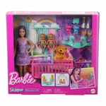 Barbie Skipper Doll & Nursery Playset with Accessories✅