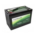 Topband Lithium Heat PRO - 12V 100ah 150a BMS - Bluetooth og Varme