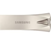 SAMSUNG Bar Plus USB 3.2 Memory Stick - 512 GB, Champagne Silver, Silver/Grey