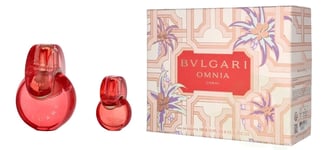 Bvlgari Omnia Coral 100ml EDT Spray & 15ml EDT Spray Gift Set - NEW