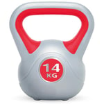 Urban Fitness Vinyl Kettlebell, 14.0 kg, red