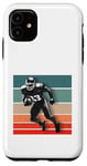 Coque pour iPhone 11 Athlète de football action force agilité sport jeux de