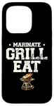 Coque pour iPhone 15 Pro Marinate Grill Eat Griller Cook BBQ Grill Grill Barbecue