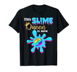9 Yrs Old Birthday Party 9th Bday 2011 This Slime Queen is 9 T-Shirt
