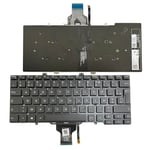 ZAHARA 0vthgh Backlit Français Keyboard FR Keyboard Laptop pour Dell Latitude7400 3400 5400 7410 5401 5411 Keyboard Layout Laptop Backlit