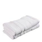 Home by Ilse Jacobsen - Bath Collection handduk 50x100 cm 2-pack white cotton