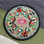 Fashion New Oriental Style Embroidery Cloth Mug Cup Coasters Tab