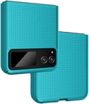 Grid Textured Hard Case Slim Phone Cover for Motorola RAZR 2023 (aka Razr 40)