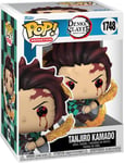 Demon Slayer: Kimetsu No Yaiba - Figurine Pop! Tanjiro (Sun Breathing) 9 Cm