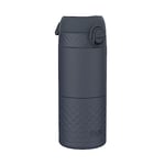 Ion8 Insulated Travel Mug, Leak Proof, Triple Lock Secure, Spill-Free in Transit, Hygienic Cover, Easy-to-Clean, Perfect On-The-Go, Ash Navy, Stainless Steel