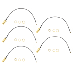 SMA till uFL/u.FL/IPEX/IPEX RF Honadapter Anslutningskabel Mässing Walkie-Talkie Antenn20cm