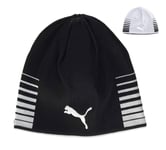 Puma Liga Reversible Beanie - Mens Hat One Size Fits All - Black/White 022357 03