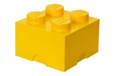 LEGO Storage Brick 4 - opbevaringsboks - klargul