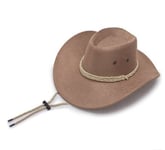 Hatut Matkalippikset Naisten Miesten Lippikset Hatut Western Cowboy Mokka Vintage Cowgirl Cowboys Unisex Hatut Aurinkosuojavoide Huopa Jazz Cap Bone