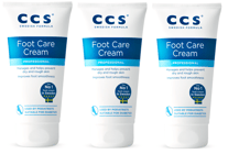 CCS Foot Care Cream 175ml For Dry Skin/Cracked Heels, Moisturing, Effective X 3