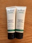 X2 Brand New SUKIN Signature Foaming Facial Cleanser 50ml Tubes VEGAN