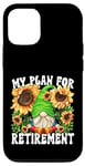 iPhone 12/12 Pro My Retirement Plan For Yoga Men Grandpa Life Retired Hippie Case