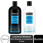 TRESemme Luxurious Moisture Rich 2 Pack Shampoo & 2 Pack Conditioner, 900ml 