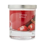 Wax Lyrical Spiced Apple Small Candle, Up to 35hrs, Red