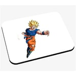 Tapis de souris Dragon ball super son goku super saiyan attaque cheveux