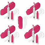 4 x Wet n Wild Megalast Lock n' Shine Dual-Ended Lip Color and Clear Gloss 4 PAK