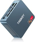 TRIGKEY Mini PC 8 Core 16 Thread Mini Computer Desktop PC Ryzen 7 5800H（Up to 4.4GHz） 16G DDR4+500G NVME SSD Micro PC | 8Core 2000MHz HD graphics | WIFI-6 | BT 5.2 | DP+HDMI | Type-C | USB 3.2