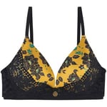 Triangles / Sans armatures Pomm'poire  Soutien-gorge coques sans armatures jaune Babillages