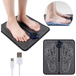 Masseur de pieds électrique, masseur de pieds pour le soulagement de la douleur musculaire de la circulation sanguine, rechargeable par USB portable