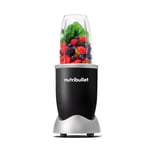 nutribullet Original 600, Blender Électrique, Hachoir, Blender pour Smoothie, Hachoir Blender Multifonction, Puissance 600 Watts, Noir, NB603B