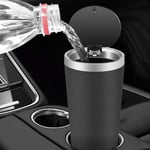 Car Trash Can Bin Compact Size Small Car Cup Holder Trash Bin For Desktop Car