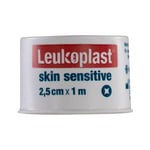 Leukoplast Skin Sensitive - 2,5 cm x 1 m Plastertape Plaster Helse & livsstil