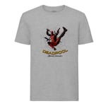 T-Shirt Homme Col Rond Spideman Deadpool Parodie Film Series Marque