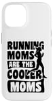 Coque pour iPhone 14 Course à pied Mère Triathlète Triathlon Fête des mères