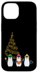 iPhone 14 Musical Penguins Singing Carols Christmas Penguin Lover Case