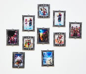 KINGDOM HEARTS ACRYLIC MAGNET GALLERY VOL.3 (SET OF 10 PIECES) JAPAN NEW (SQUARE