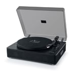 Muse MT-106 WB, Platine vinyle coloris noir 3 vitesses 33/45/78 tours, Puissance 2x5W - Bluetooth, USB pour lecture et encodage