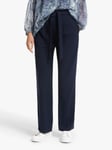 5059139853143 Modern Rarity Paperbag Trousers, Navy Blue 100% polyester 14 female