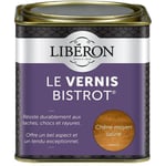 Vernis bistrot® pour meubles et objets Liberon Chêne moyen satin 0,5L - Chêne moyen