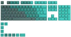 Glorious PC Gaming Race GPBT Keycaps - 115 PBT Tastenkappen, ISO, UK-Layout, Rai