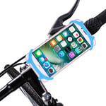 Gcroet Portable Bike Phone Holder Universal Silicone Motorcycle Accessories Phone Mount Holde With Silicone for Phone Stand (Blue) 1pc