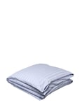 Sateen Stripes Double Duvet Home Textiles Bedtextiles Duvet Covers Blue GANT