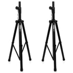 PAIR Gorilla GSS-300 Heavy Duty Premium 60kg Speaker Tripod Stands Black