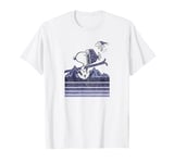 Peanuts - Snoopy Woodstock Ski Stripes T-Shirt