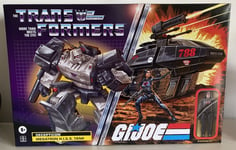 Transformers Collaborative G.I.Joe Mash-Up Megatron H.I.S.S. Tank and Baroness