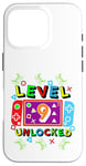 Coque pour iPhone 16 Pro Jeu vidéo Birthday Gamer 1Years Level Up Birthday Boy