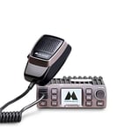 Midland M30 CB Radio Advanced Car Multimedia Multi-band Transceiver, with Bluetooth WA Connection, 6 Programmable keys, Dual Watch, Automatic Switch-On, Internal SWR meter